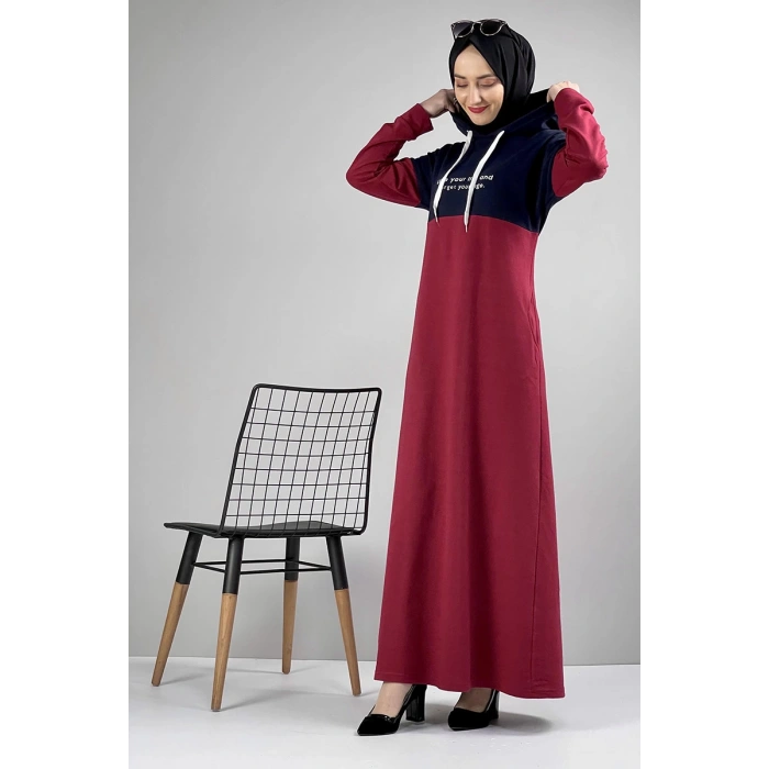 Moda Çizgi Tesettür Elbise