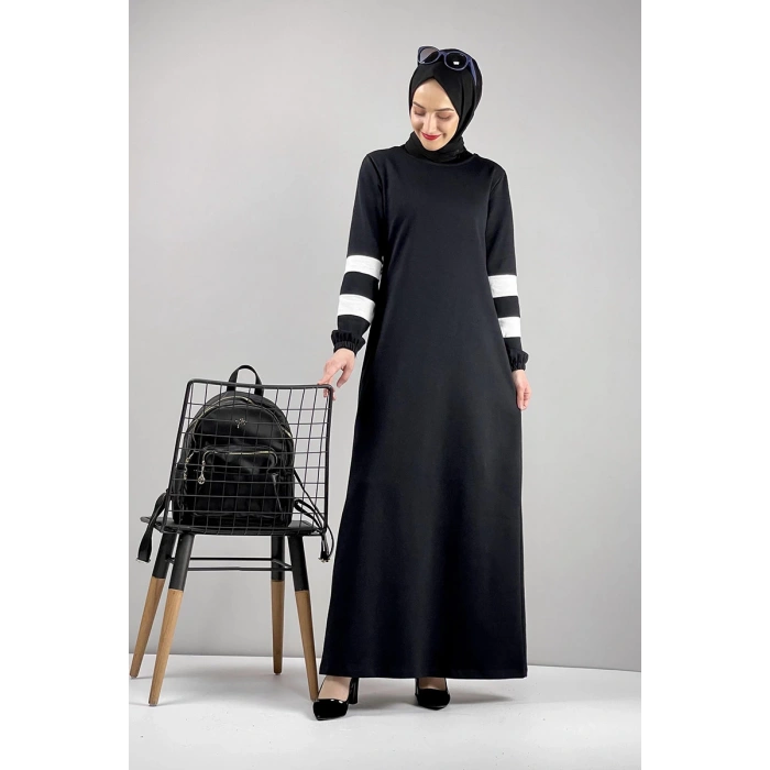 Moda Çizgi Tesettür Elbise