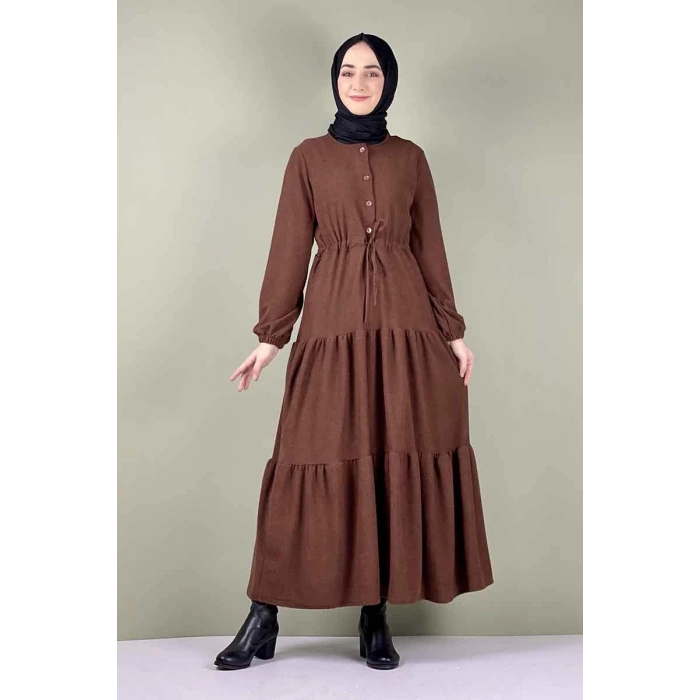 Moda Çizgi Tesettür Elbise