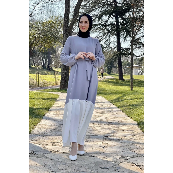 Moda Çizgi Tesettür Elbise