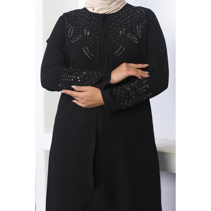 Moda Çizgi Tesettür Elbise