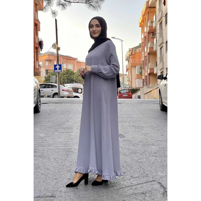 Moda Çizgi Tesettür Elbise