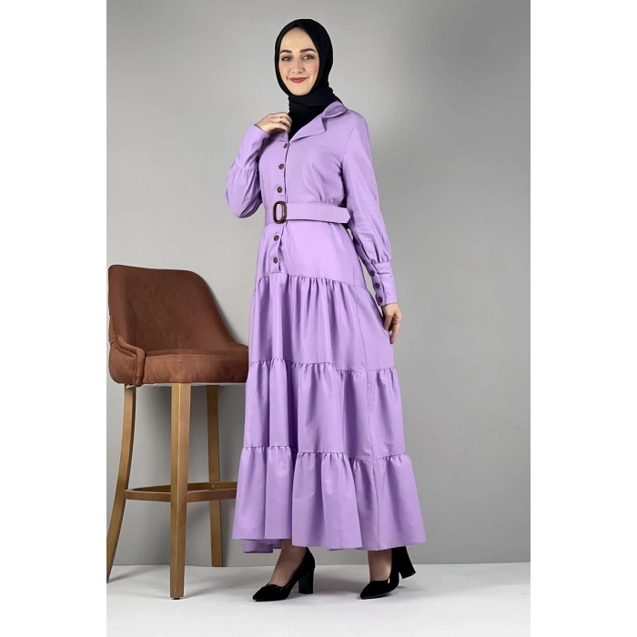 Moda Çizgi Tesettür Elbise