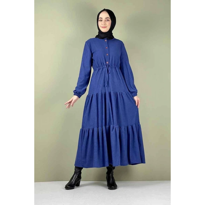 Moda Çizgi Tesettür Elbise