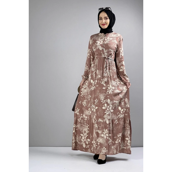 Moda Çizgi Tesettür Elbise