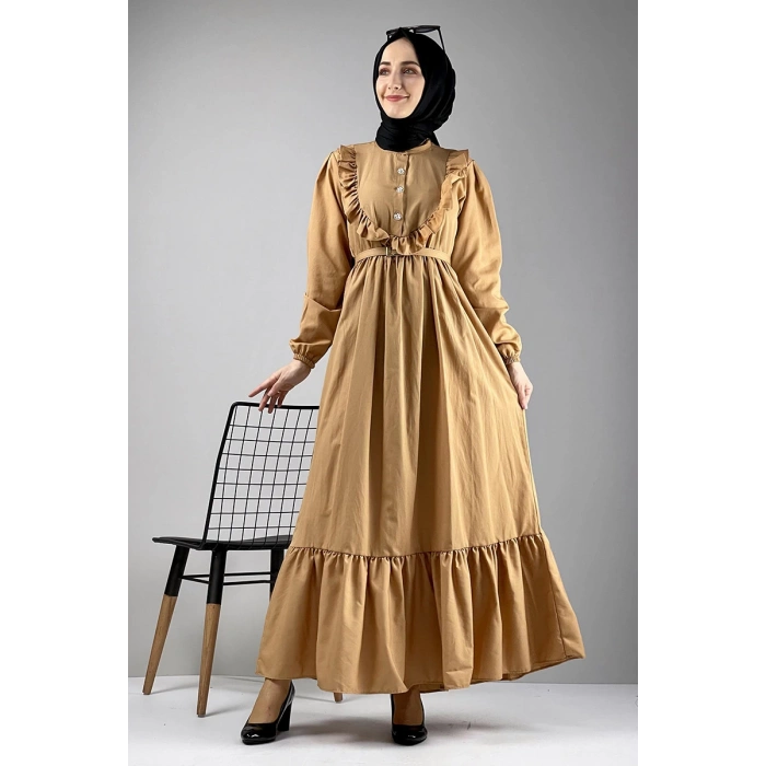 Moda Çizgi Tesettür Elbise