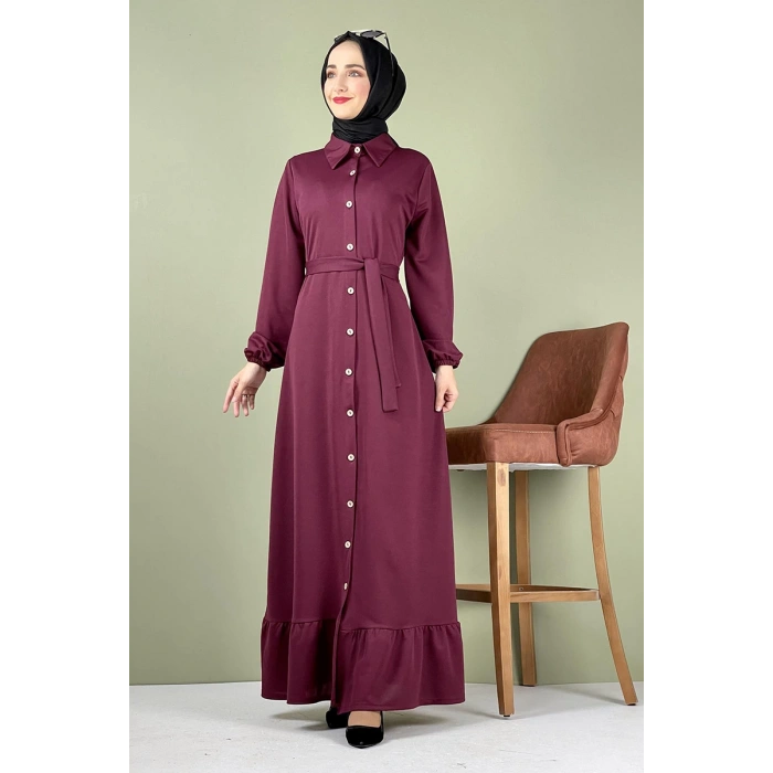 Moda Çizgi Tesettür Elbise