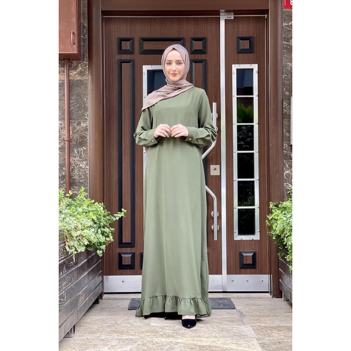 Moda Çizgi Tesettür Elbise