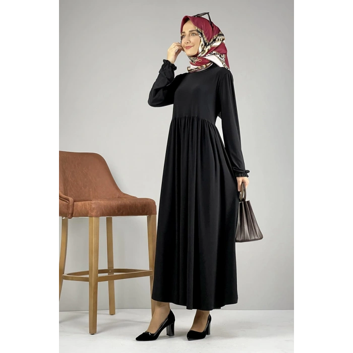 Moda Çizgi Tesettür Elbise