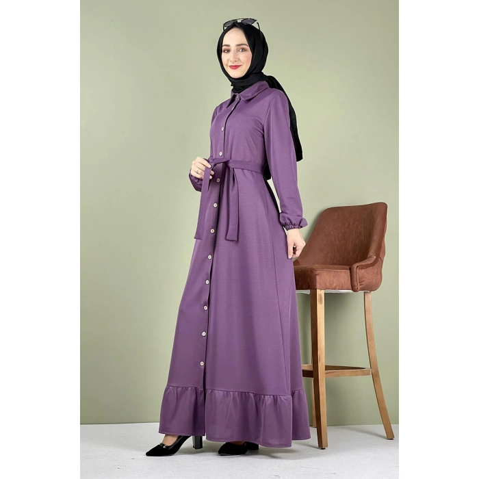 Moda Çizgi Tesettür Elbise