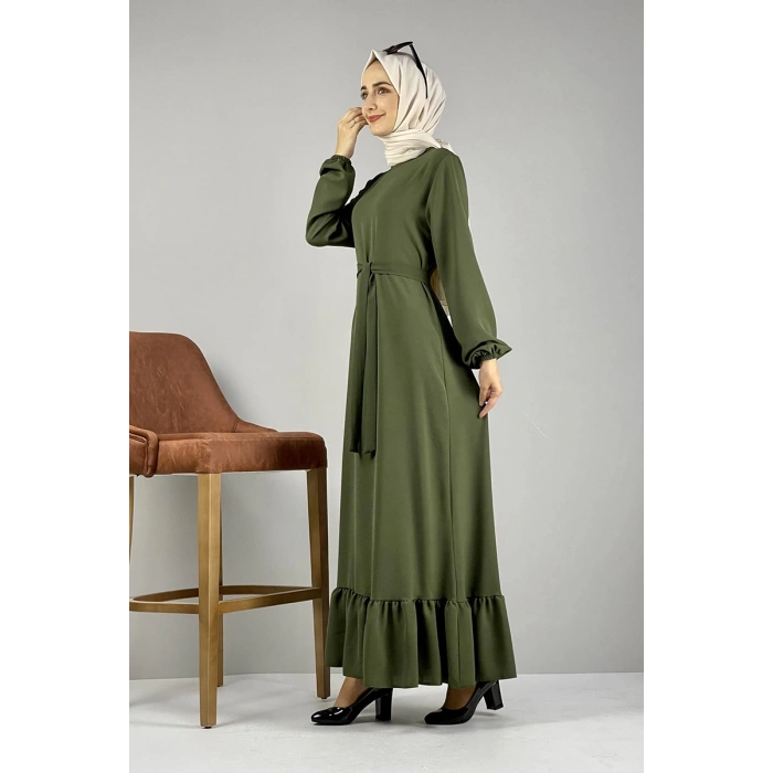 Moda Çizgi Tesettür Elbise