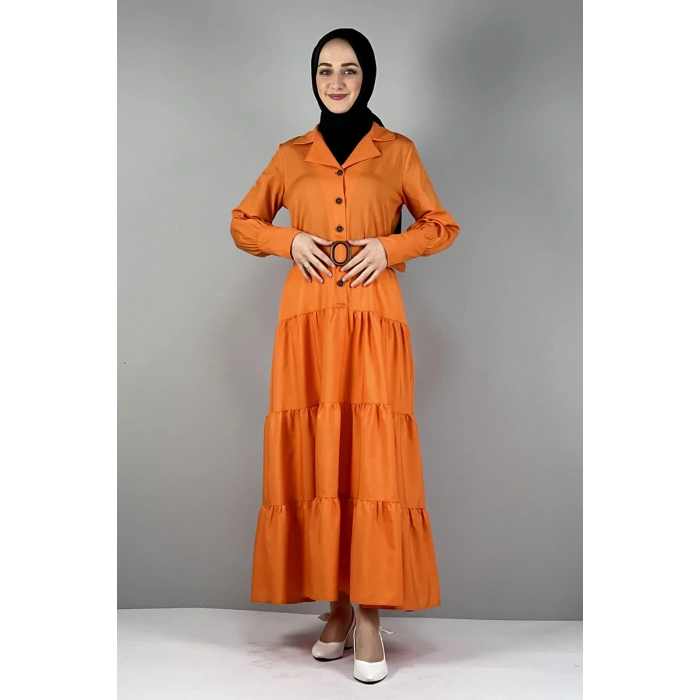 Moda Çizgi Tesettür Elbise