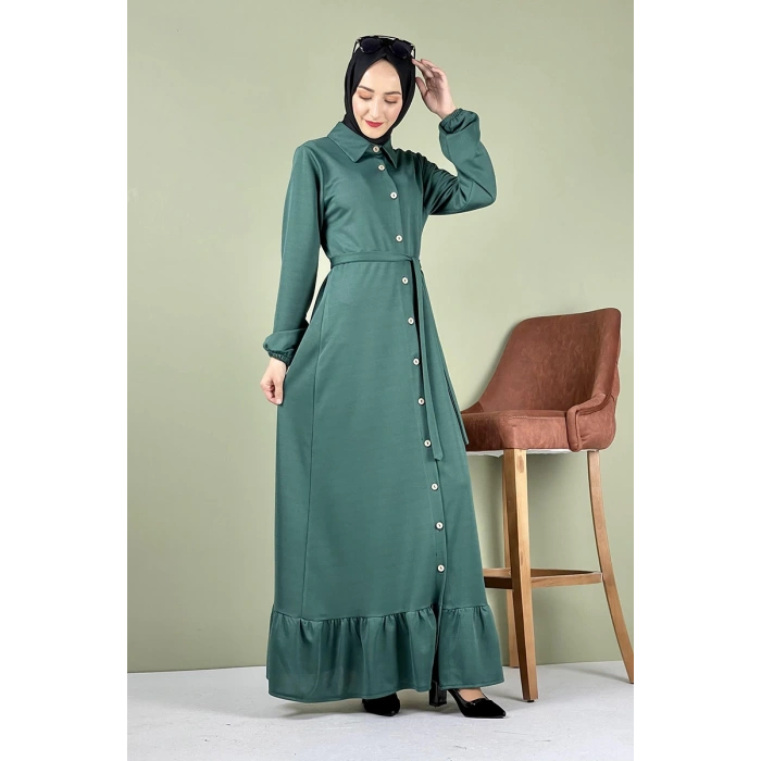 Moda Çizgi Tesettür Elbise