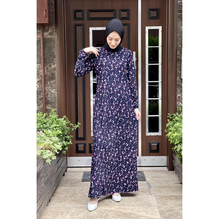 Moda Çizgi Tesettür Elbise