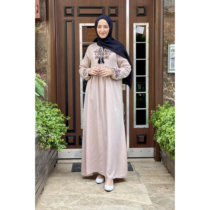 Moda Çizgi Tesettür Elbise