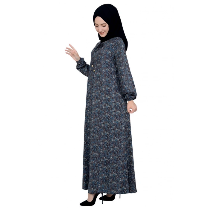 Moda Çizgi Tesettür Elbise