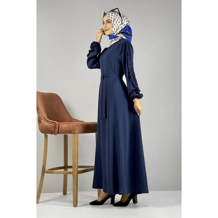 Moda Çizgi Tesettür Elbise