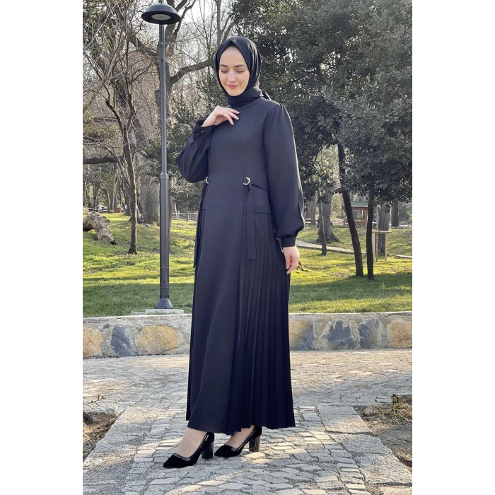 Moda Çizgi Tesettür Elbise