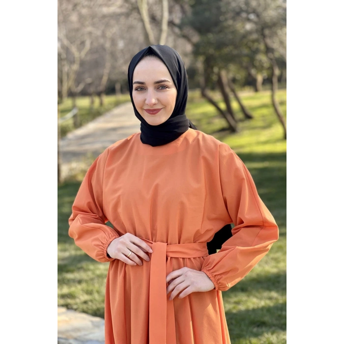 Moda Çizgi Tesettür Elbise