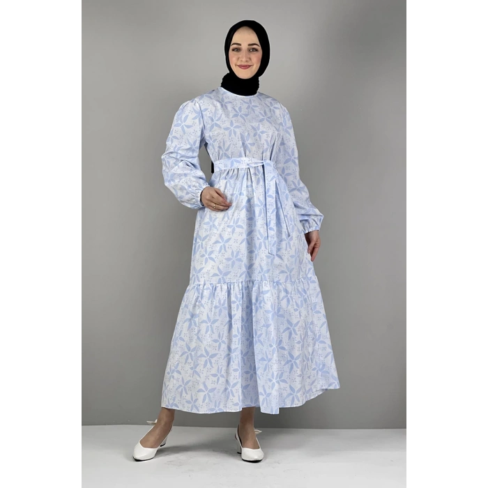 Moda Çizgi Tesettür Elbise