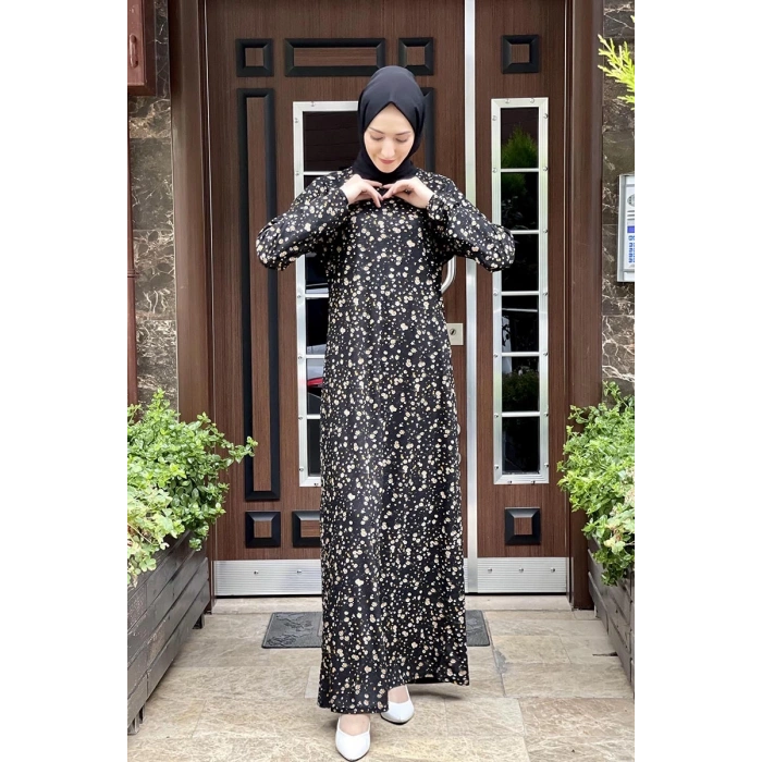 Moda Çizgi Tesettür Elbise