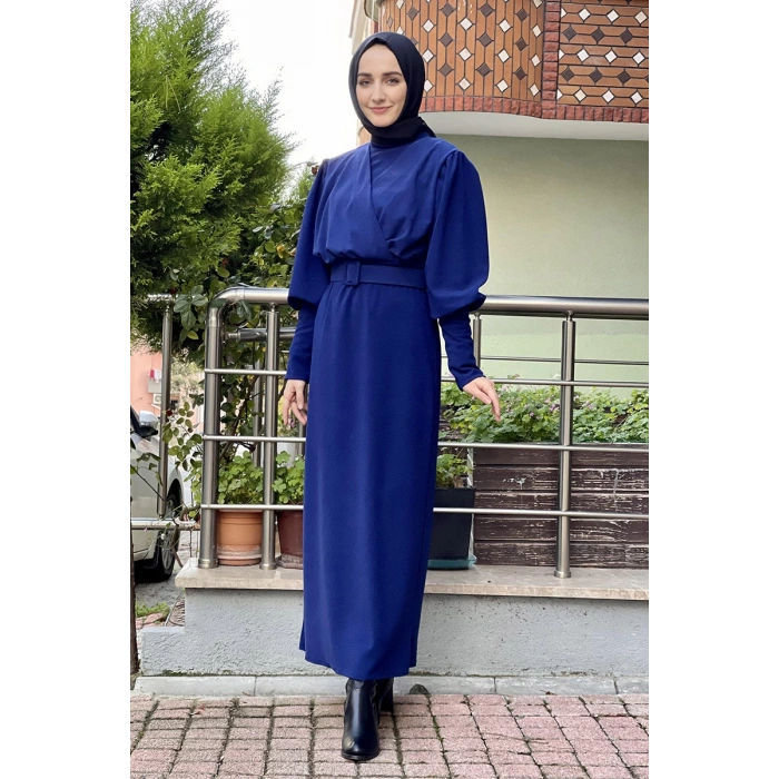 Moda Çizgi Tesettür Elbise