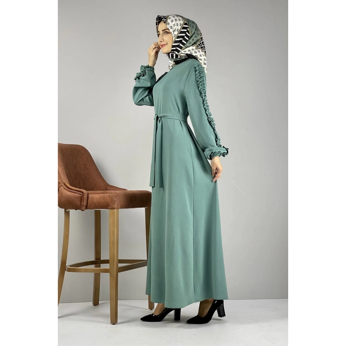 Moda Çizgi Tesettür Elbise