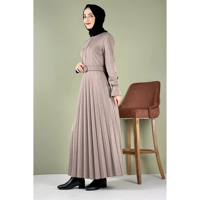 Moda Çizgi Tesettür Elbise