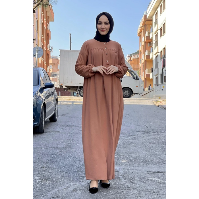 Moda Çizgi Tesettür Elbise