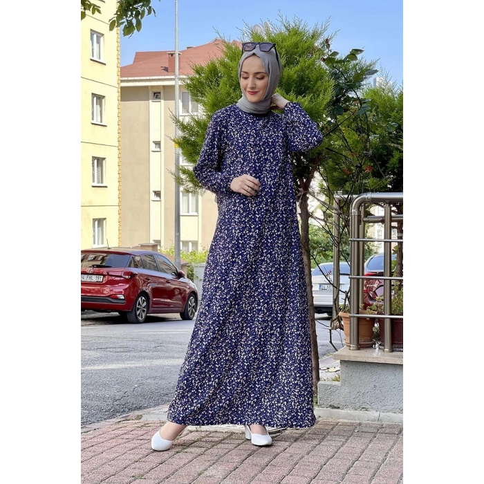 Moda Çizgi Tesettür Elbise