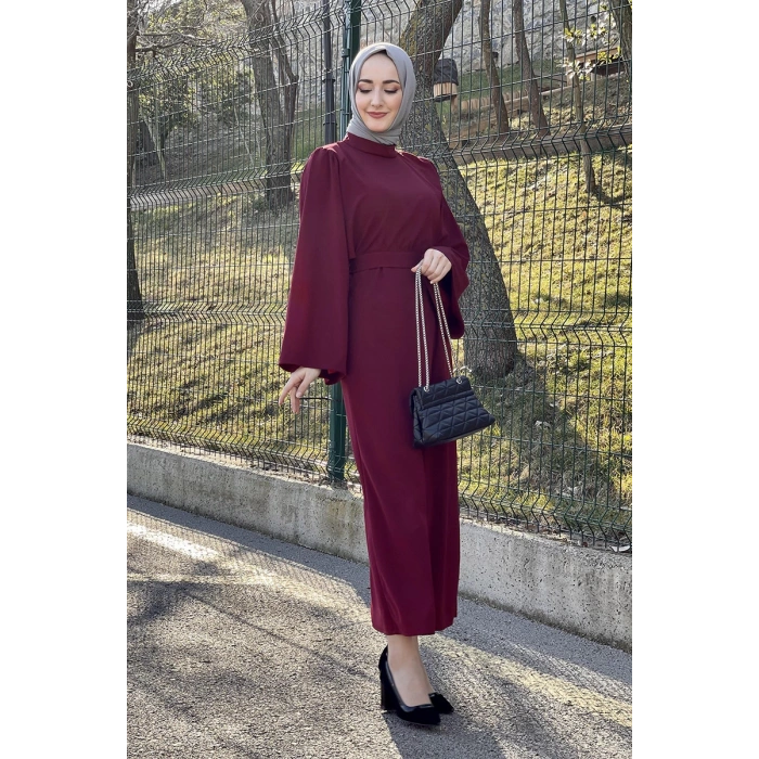 Moda Çizgi Tesettür Elbise