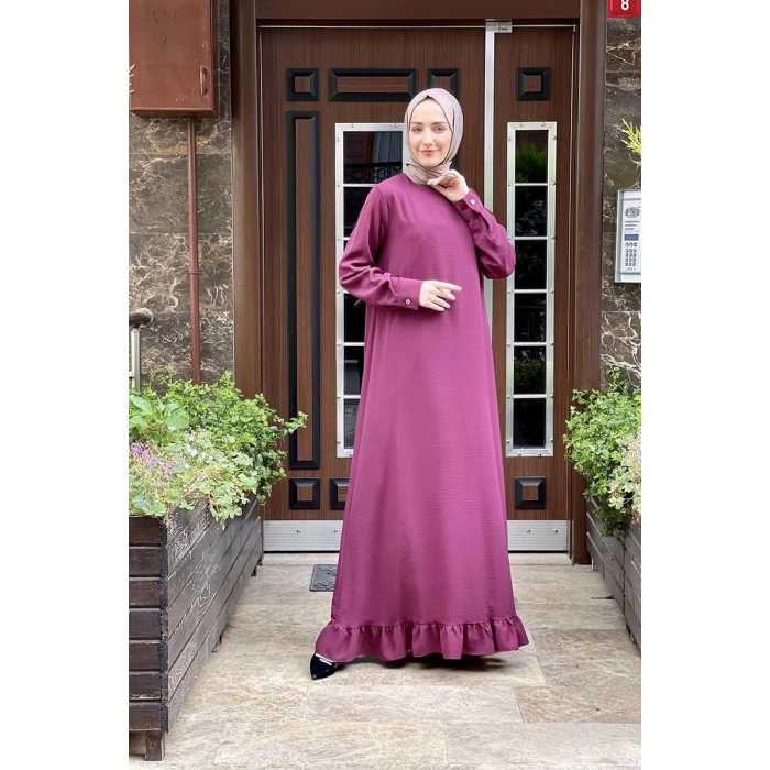 Moda Çizgi Tesettür Elbise