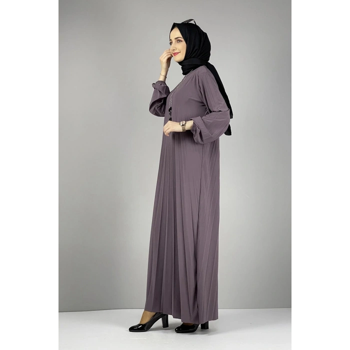 Moda Çizgi Tesettür Elbise
