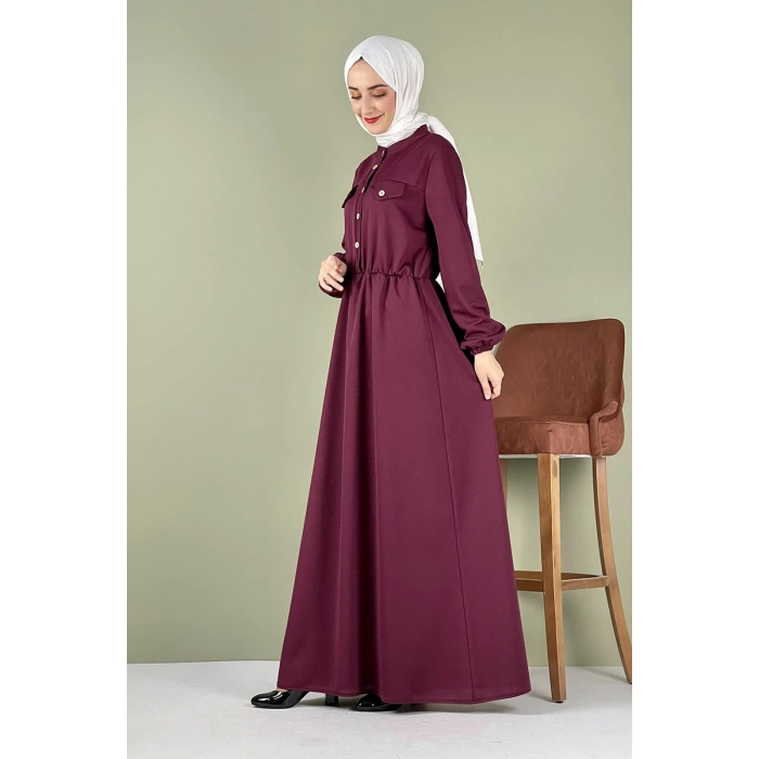 Moda Çizgi Tesettür Elbise