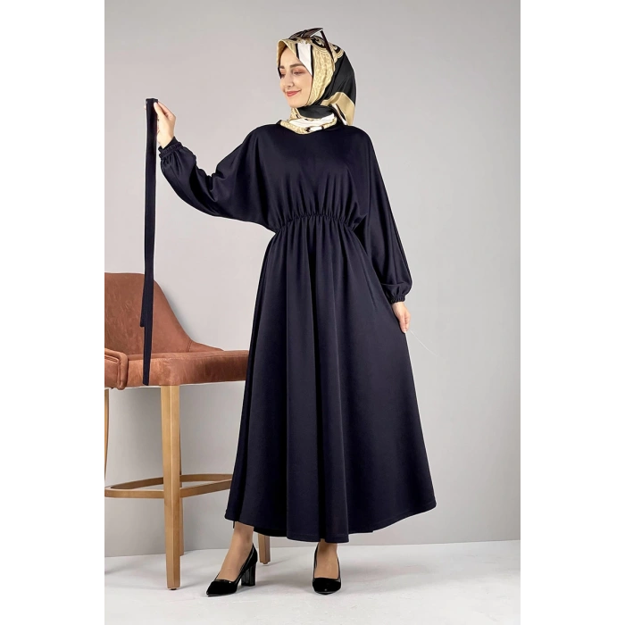 Moda Çizgi Tesettür Elbise