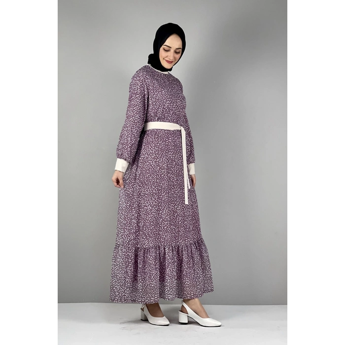 Moda Çizgi Tesettür Elbise