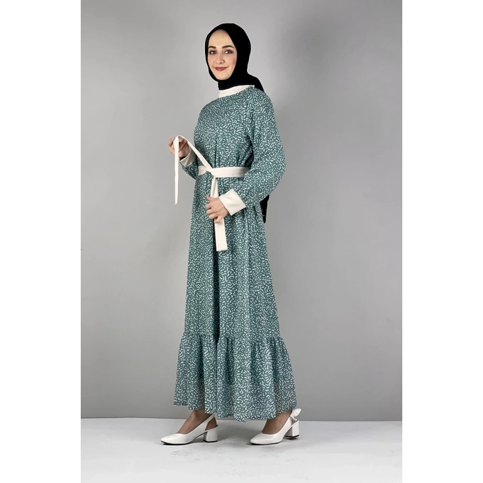 Moda Çizgi Tesettür Elbise