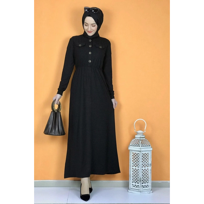 Moda Çizgi Tesettür Elbise