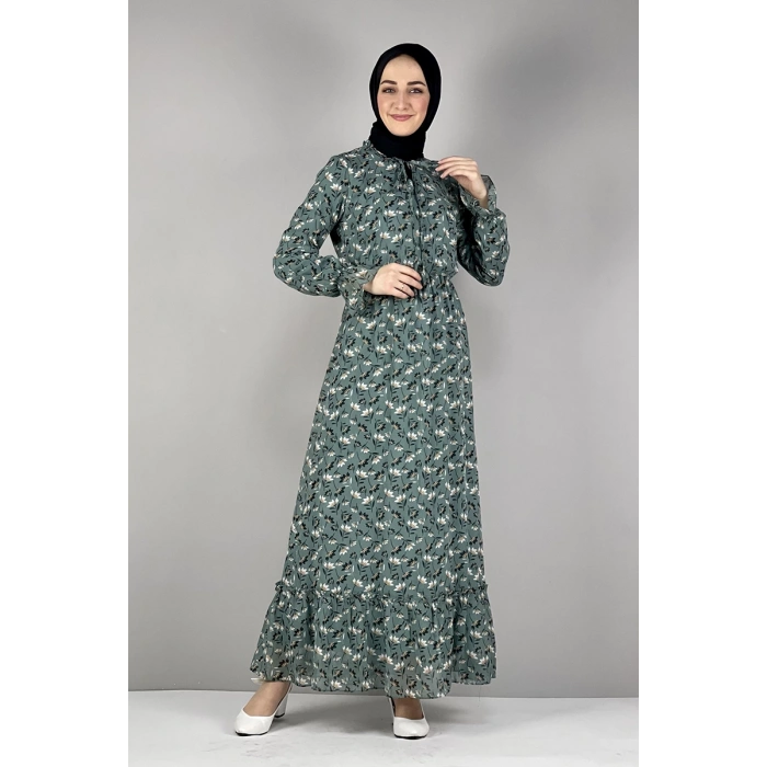 Moda Çizgi Tesettür Elbise