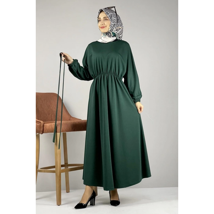 Moda Çizgi Tesettür Elbise