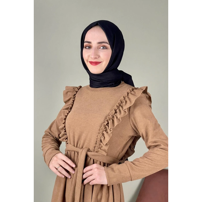 Moda Çizgi Tesettür Elbise