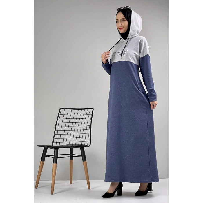 Moda Çizgi Tesettür Elbise