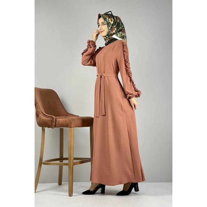 Moda Çizgi Tesettür Elbise