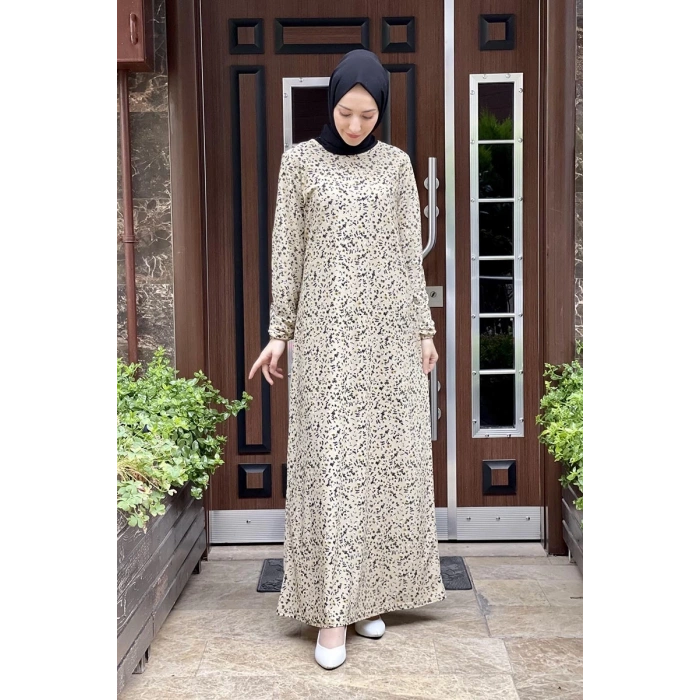 Moda Çizgi Tesettür Elbise