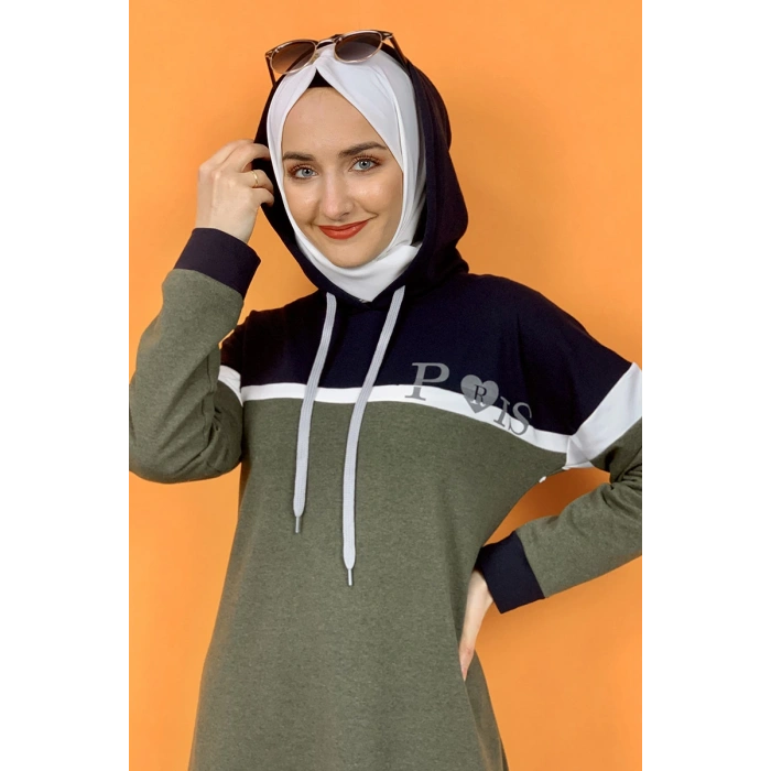 Moda Çizgi Tesettür Elbise