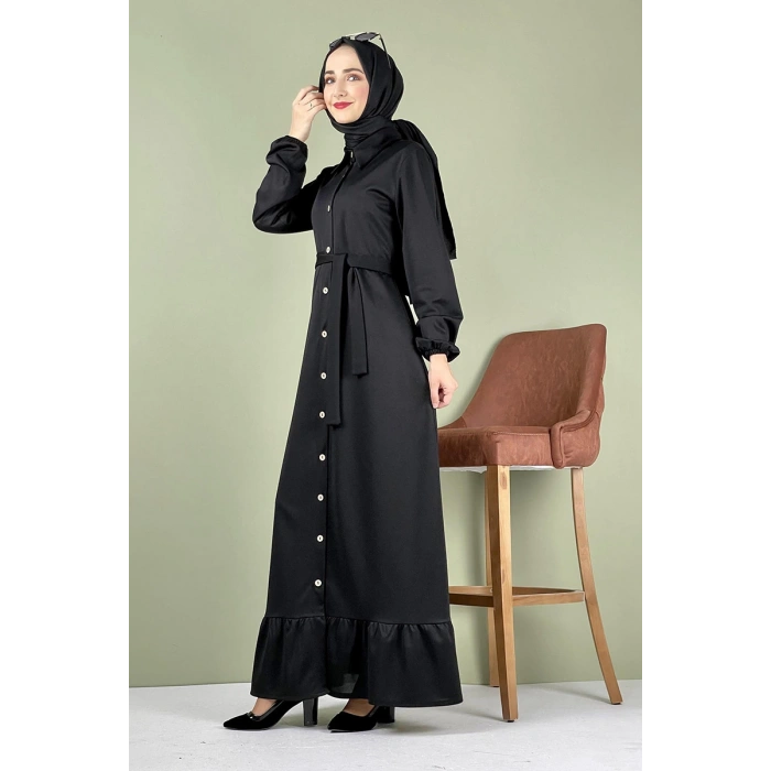 Moda Çizgi Tesettür Elbise