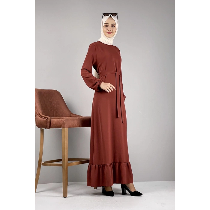 Moda Çizgi Tesettür Elbise