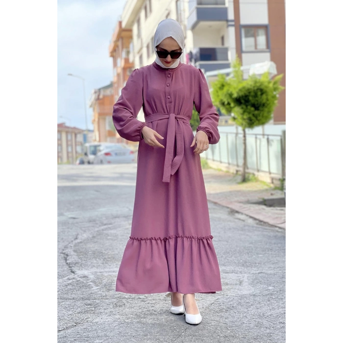 Moda Çizgi Tesettür Elbise