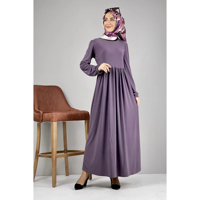 Moda Çizgi Tesettür Elbise