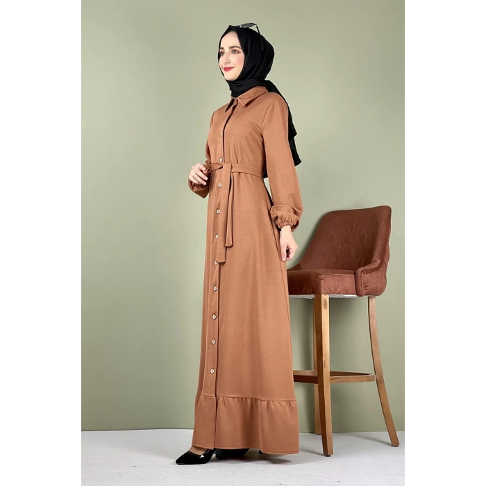 Moda Çizgi Tesettür Elbise